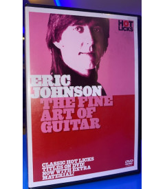 DVD - ERIC JOHNSON (THE FINE ART OF GUITAR) - USADO