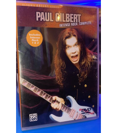 DVD - PAUL GILBERT (INTENSE ROCK: COMPLETE) - USADO