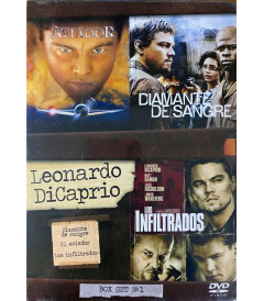 DVD - BOX SET N°1 (EL AVIADOR, DIAMANTE DE SANGRE Y LOS INFILTRADOS)