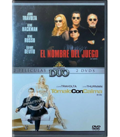 DVD - DUO MGM (EL NOMBRE DEL JUEGO Y TOMALO CON CALMA) - USADO