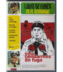 DVD - SEIS GENDARMES EN FUGA - USADO