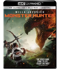 4K UHD - MONSTER HUNTER (LA CACERÍA COMIENZA) - USADO