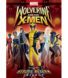DVD - WOLVERINE Y LOS XMEN (HEROES RETURN TRILOGY) - USADO