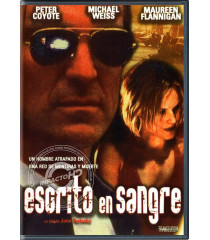 DVD - ESCRITO EN SANGRE - USADO