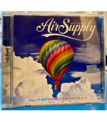 CD - AIR SUPPLY (ALL THEIR GREATEST HITS LIVE) - USADO