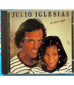 CD - JULIO IGLESIAS (DE NIÑA A MUJER) - USADO