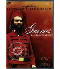 DVD - GUEMES (LA TIERRA EN ARMAS) - USADO